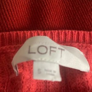 Loft pink sweater